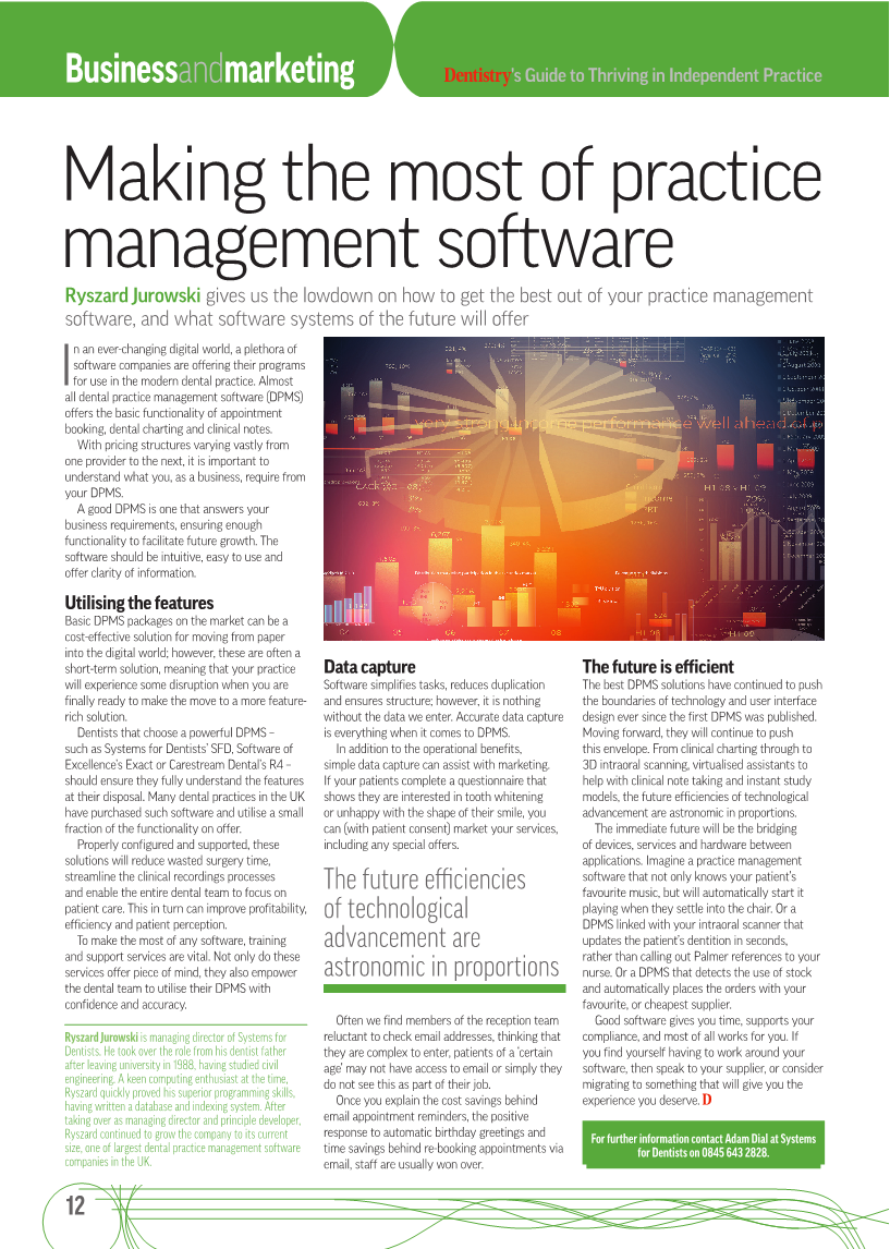 Making the most of practice management software